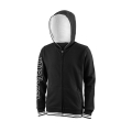 Wilson Kapuzenjacke Hoodie Team II Full-Zip schwarz Kinder